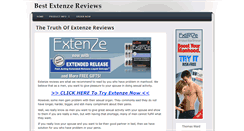 Desktop Screenshot of bestextenzereviews.com